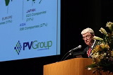 PVJapan 2008 基調講演にて
SEMI プレジデント兼CEO
スタンリー・マイヤーズ(Stanley Myers)