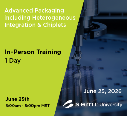 Advanced Packaging in person 6/30