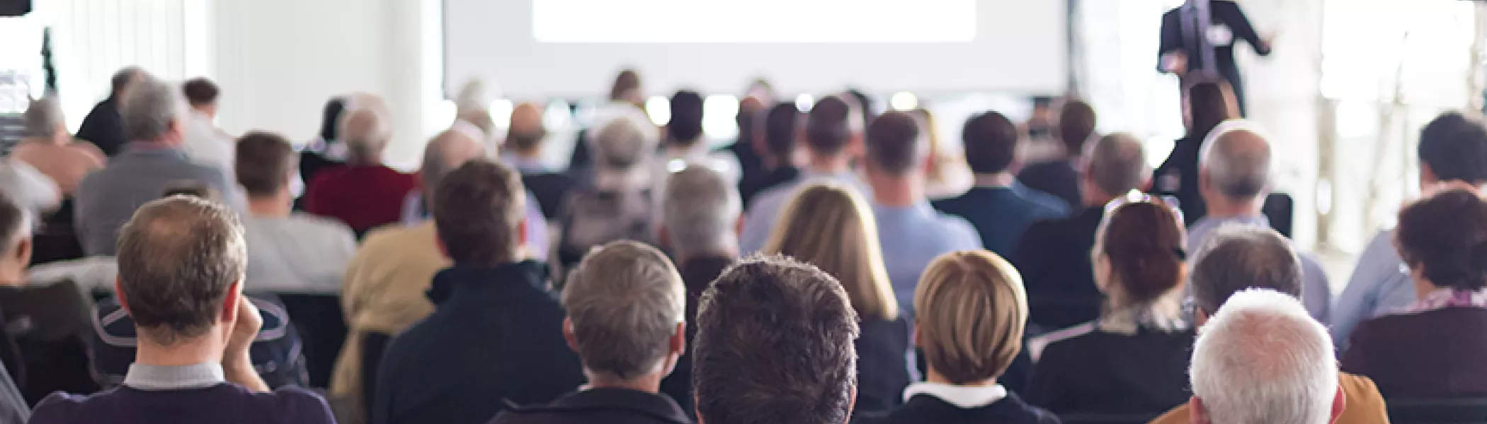 Seminar with people