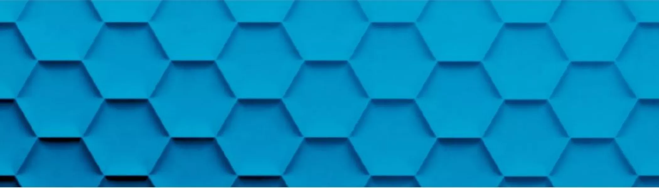 Blue Hexagons