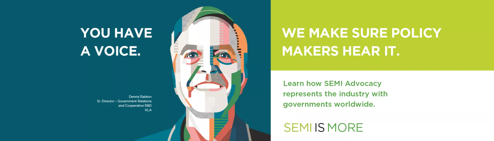 SEMI is More Advocacy Dec Banner 2000 x 600