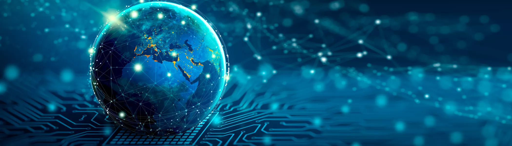 World on substrate