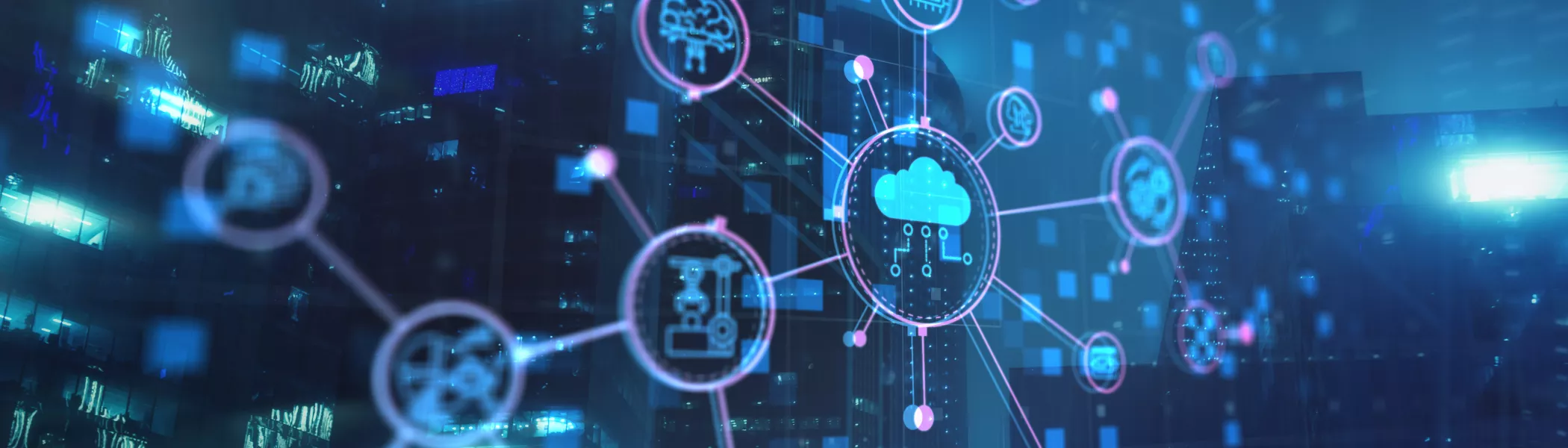 Shutterstock image smart industry concept automation data exchange