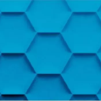 Blue Hexagons