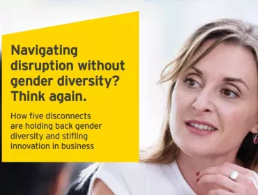 Navigating disruption without gender diversity? Think again.