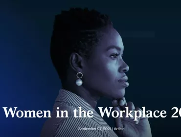 McKinsey: Women in the Workplace 2021