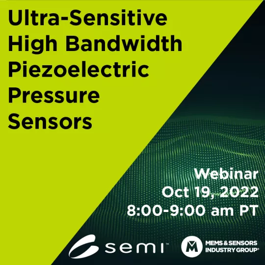 MSIG Webinar on Piezoelectric pressure sensors