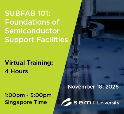 Sub Fab November 2027