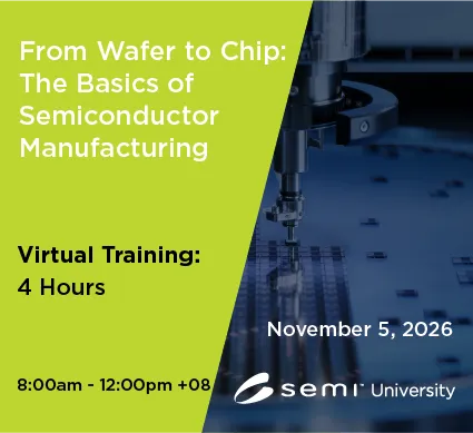 From Wafer to Chip November Asia