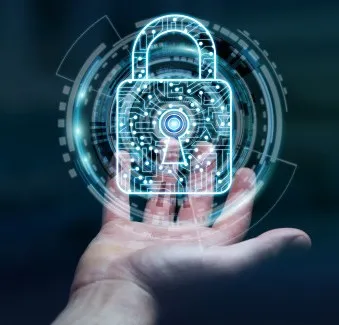 businessman-using-digital-padlock-secure-his-datas-3d-rendering