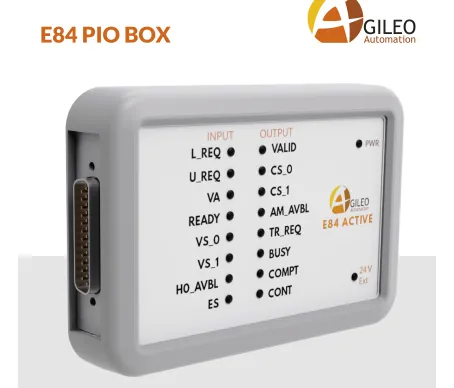 Agileo Automation's E84 PIO Box