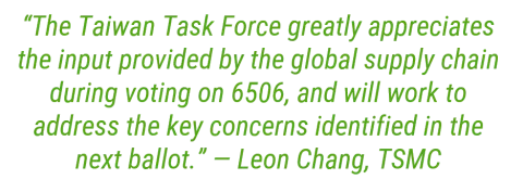 quote Leon Chang TSMC