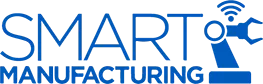  Smart Manufacturing blue icon 84h