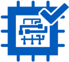 Icon Packaging Blue