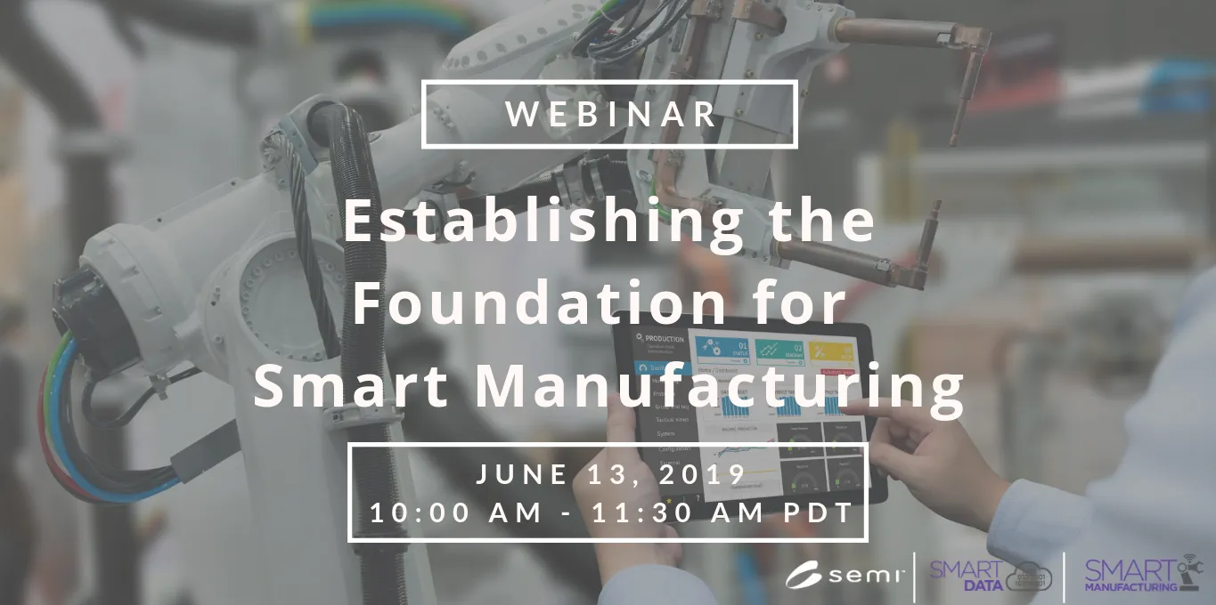 Establish the Foundation for Smart Manufacturing Webinar