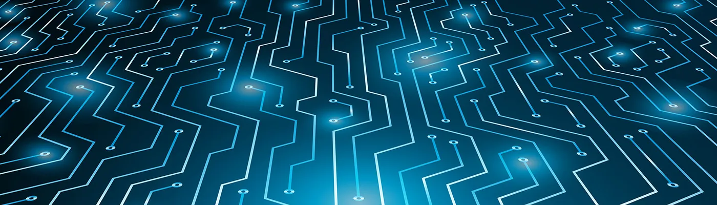 Circuit Line banner 1400 pixel