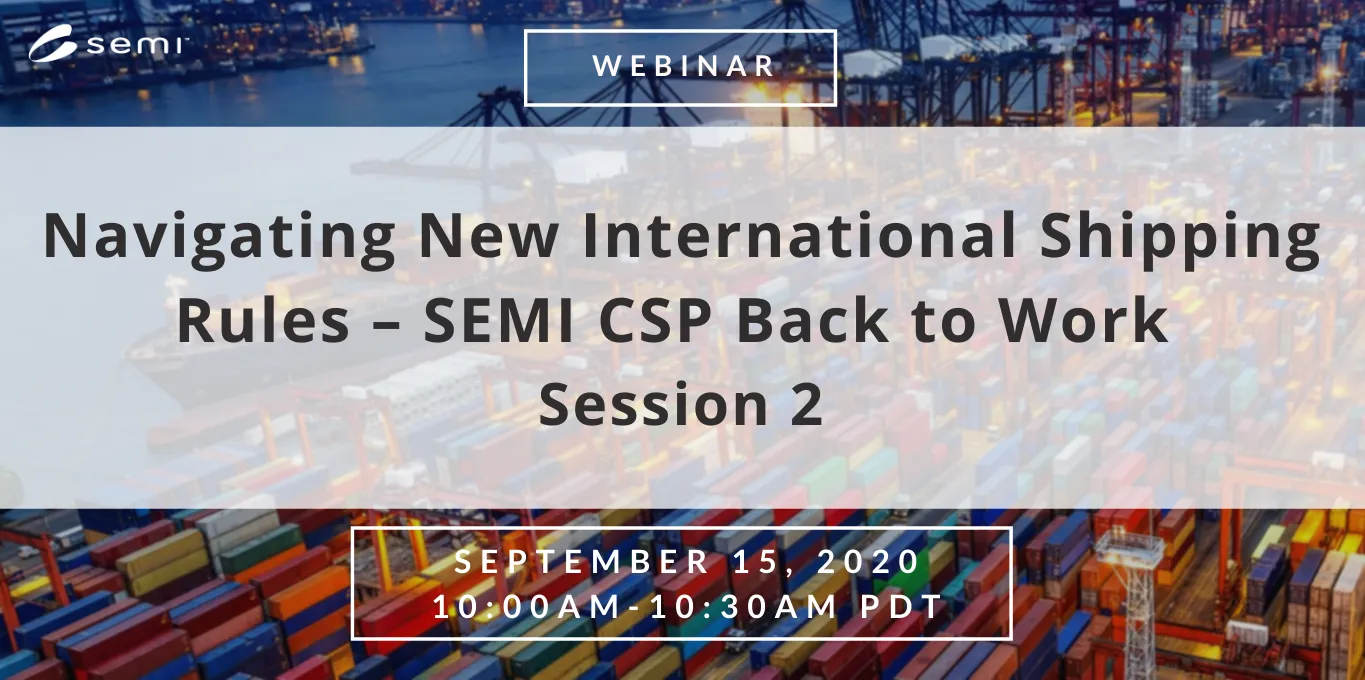 SEMI CSP Back to Work Session 2