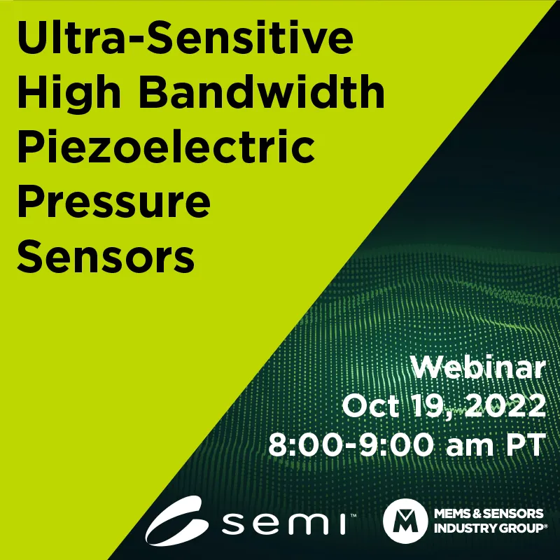 MSIG Webinar on Piezoelectric pressure sensors