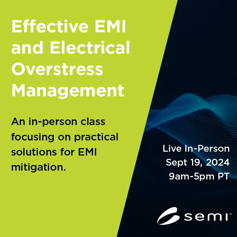 Effective EMI and Electrical Overstress Management
