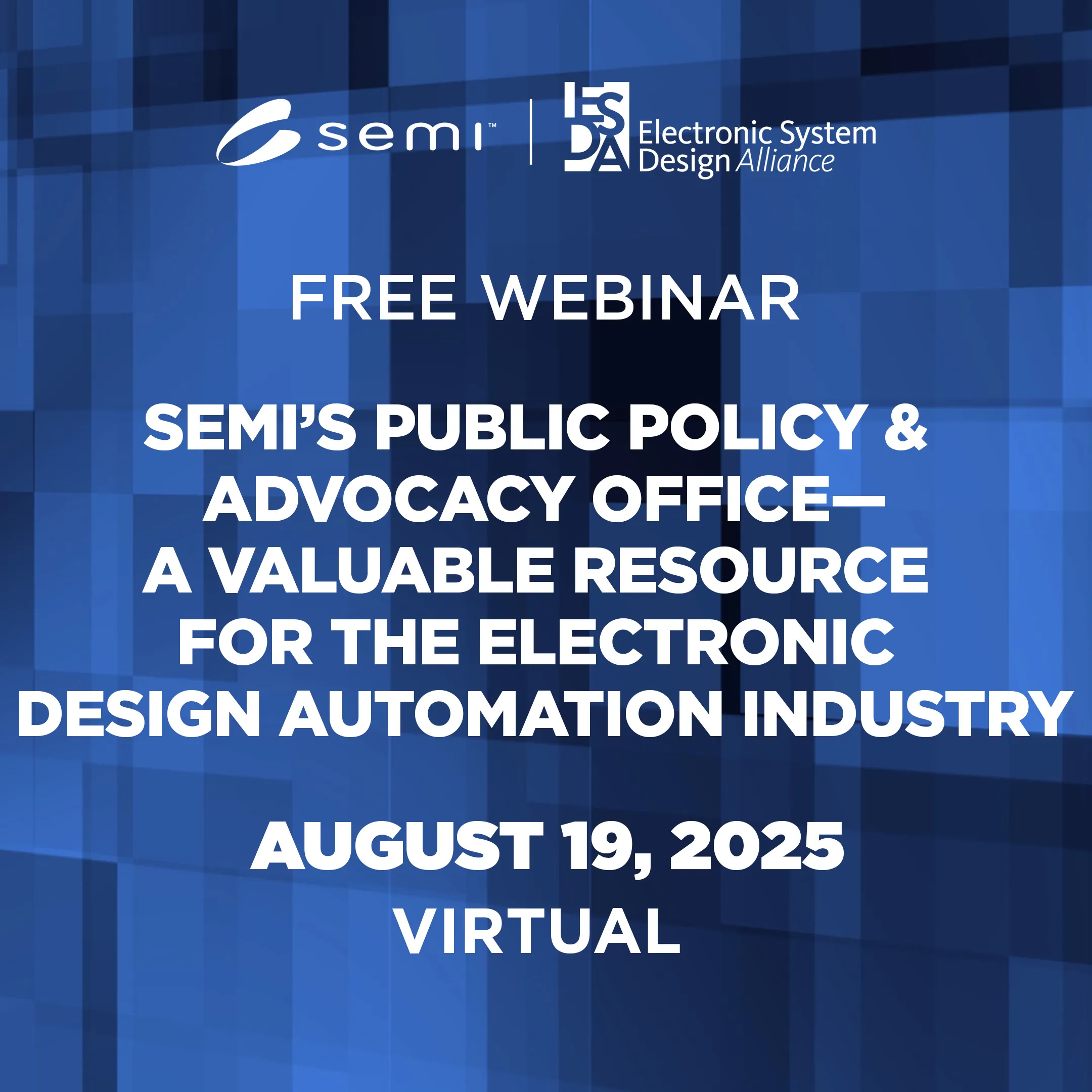ESDA Advocacy Free Webinar 