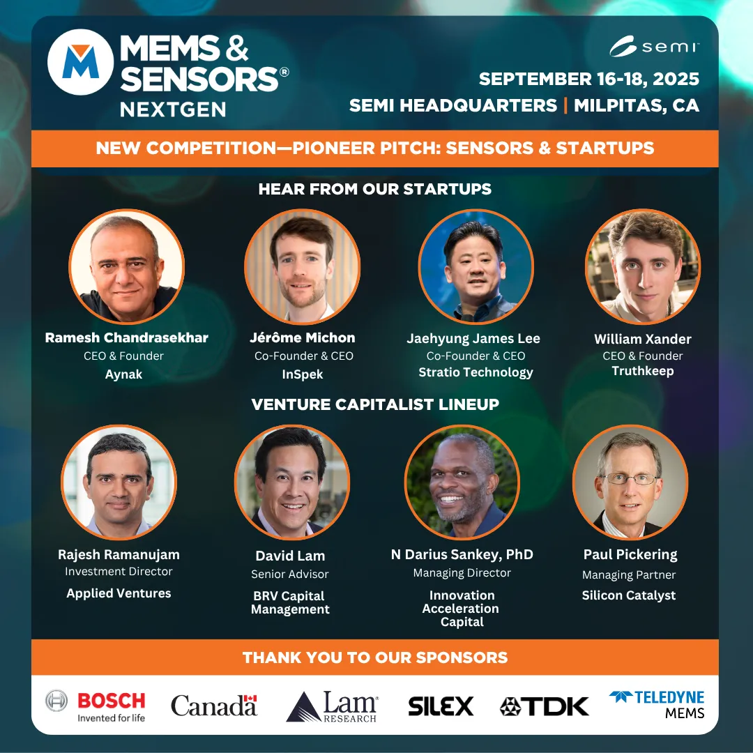 MSNG 2025 Social Media Post - Pioneer Pitch: Sensors & Startups