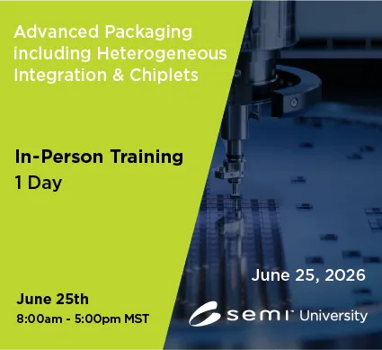 Advanced Packaging in person 6/30