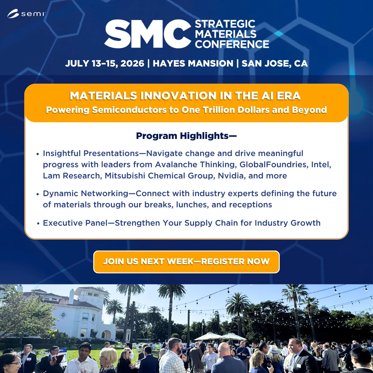 SMC26 SoMe Post 5 of 5 - Program Highlights