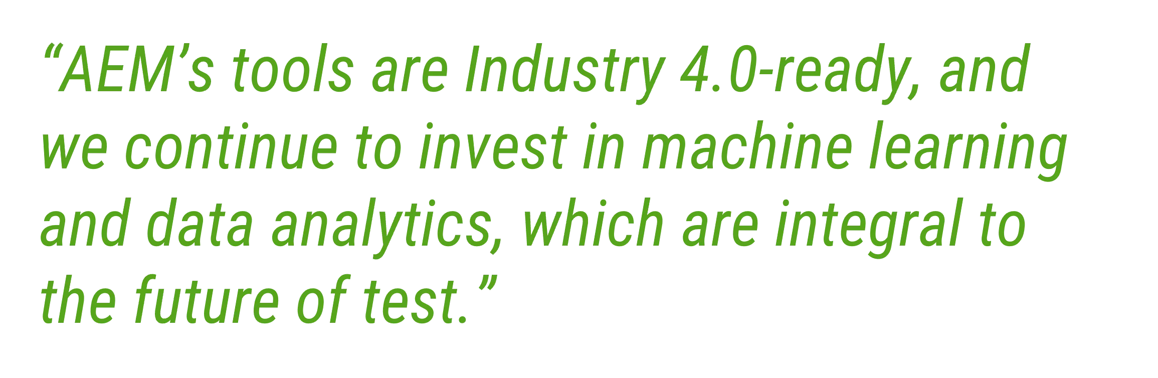 AEM pull quote