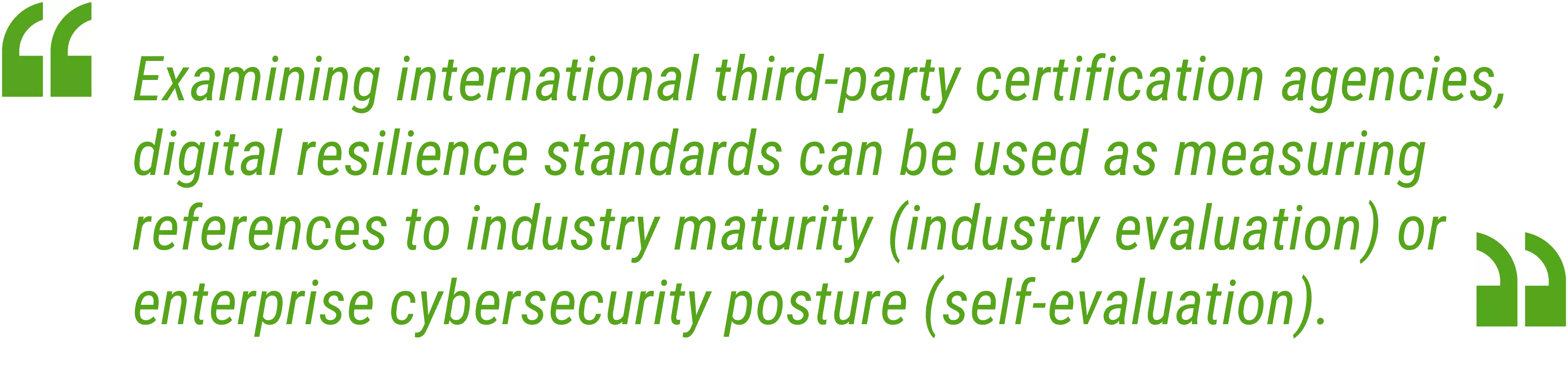 Cybersecurity pull quote