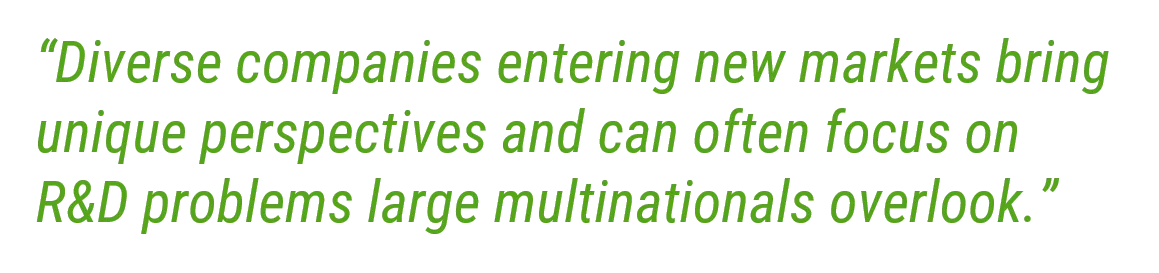 Diverse Supply Chain Pull Quote