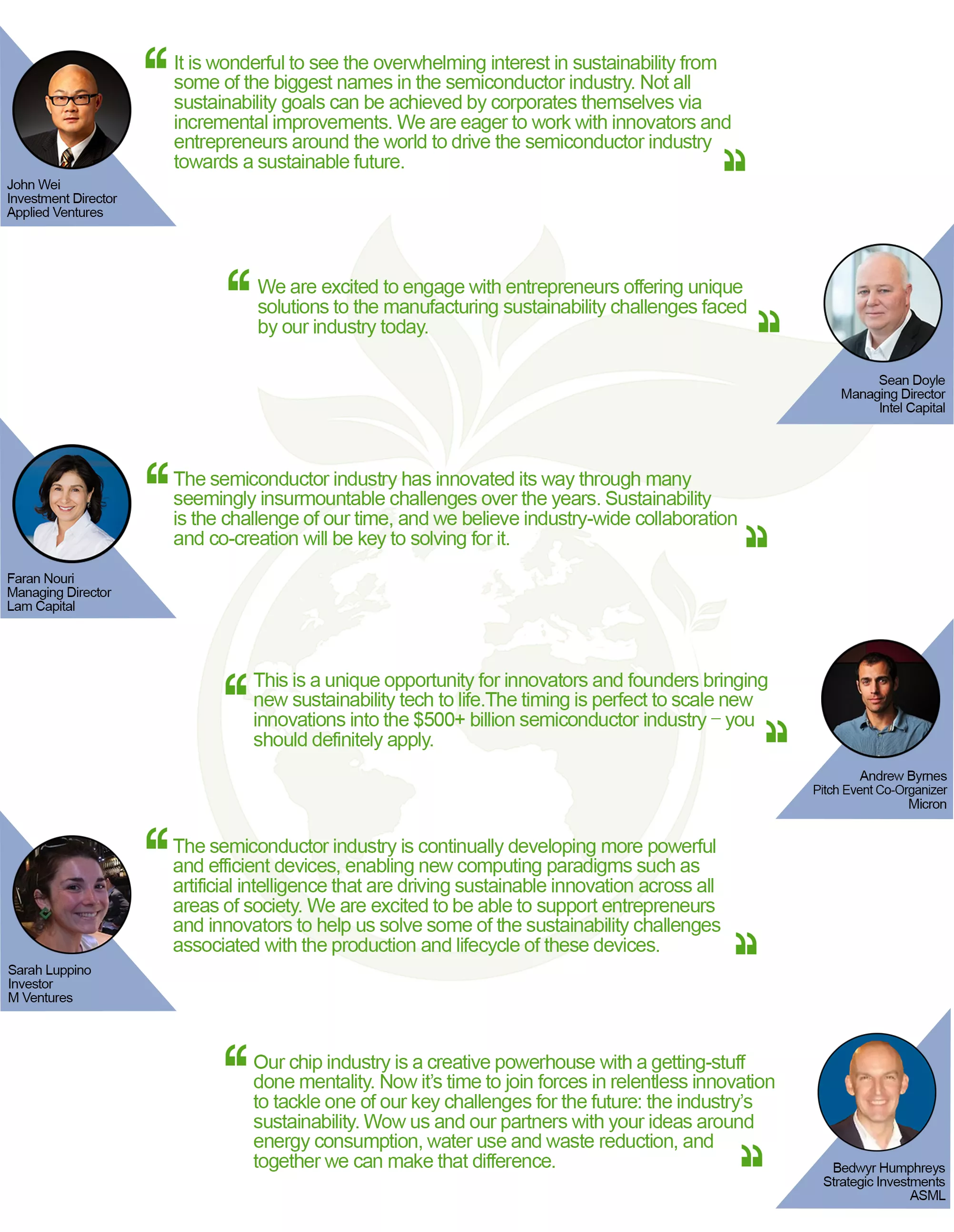 Pitch Event Quotes