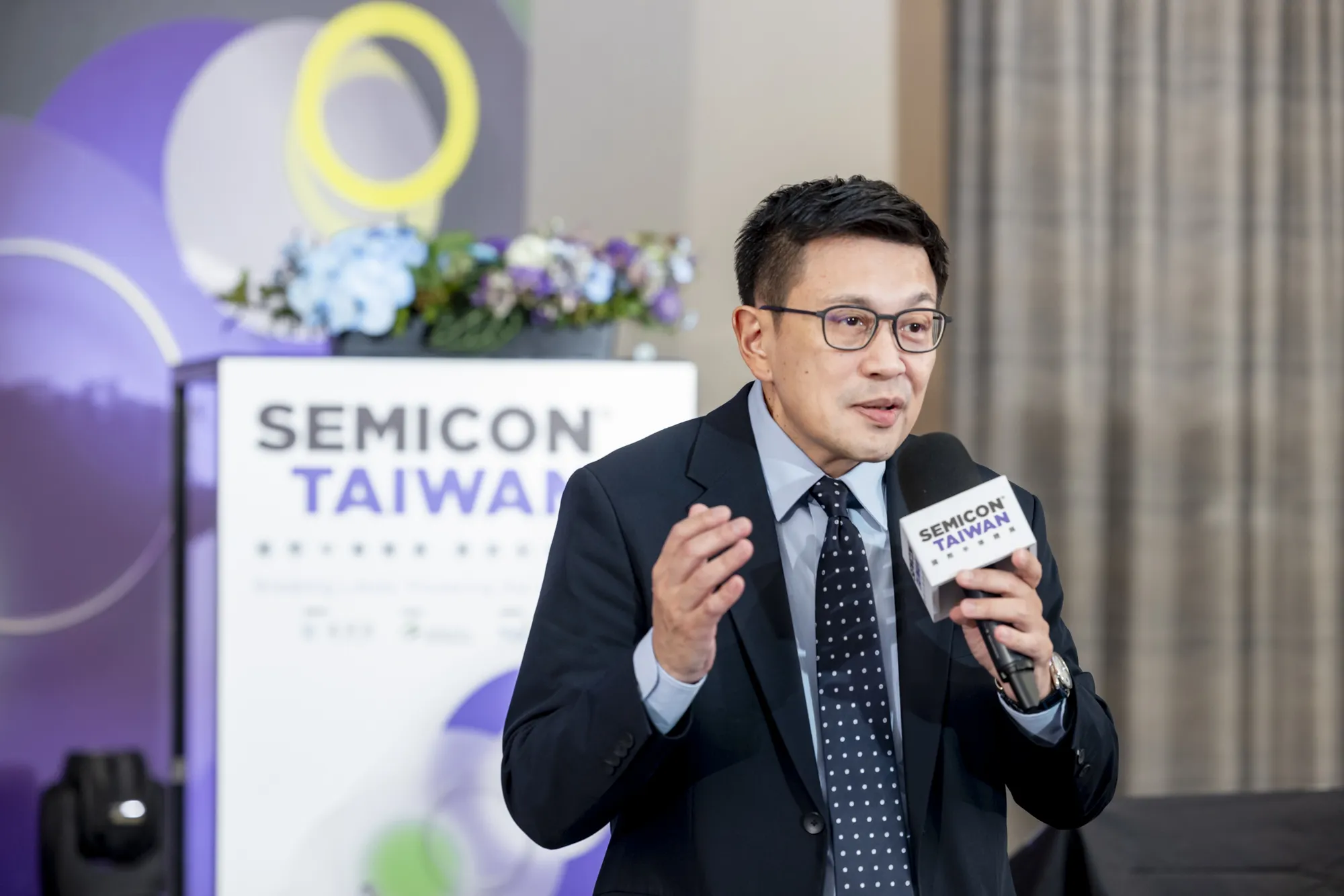 Terry Tsao, Global Chief Marketing Officer and President of Taiwan, SEMI