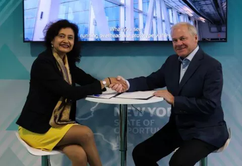 Dr. Mousumi Bhat and Dave Anderson