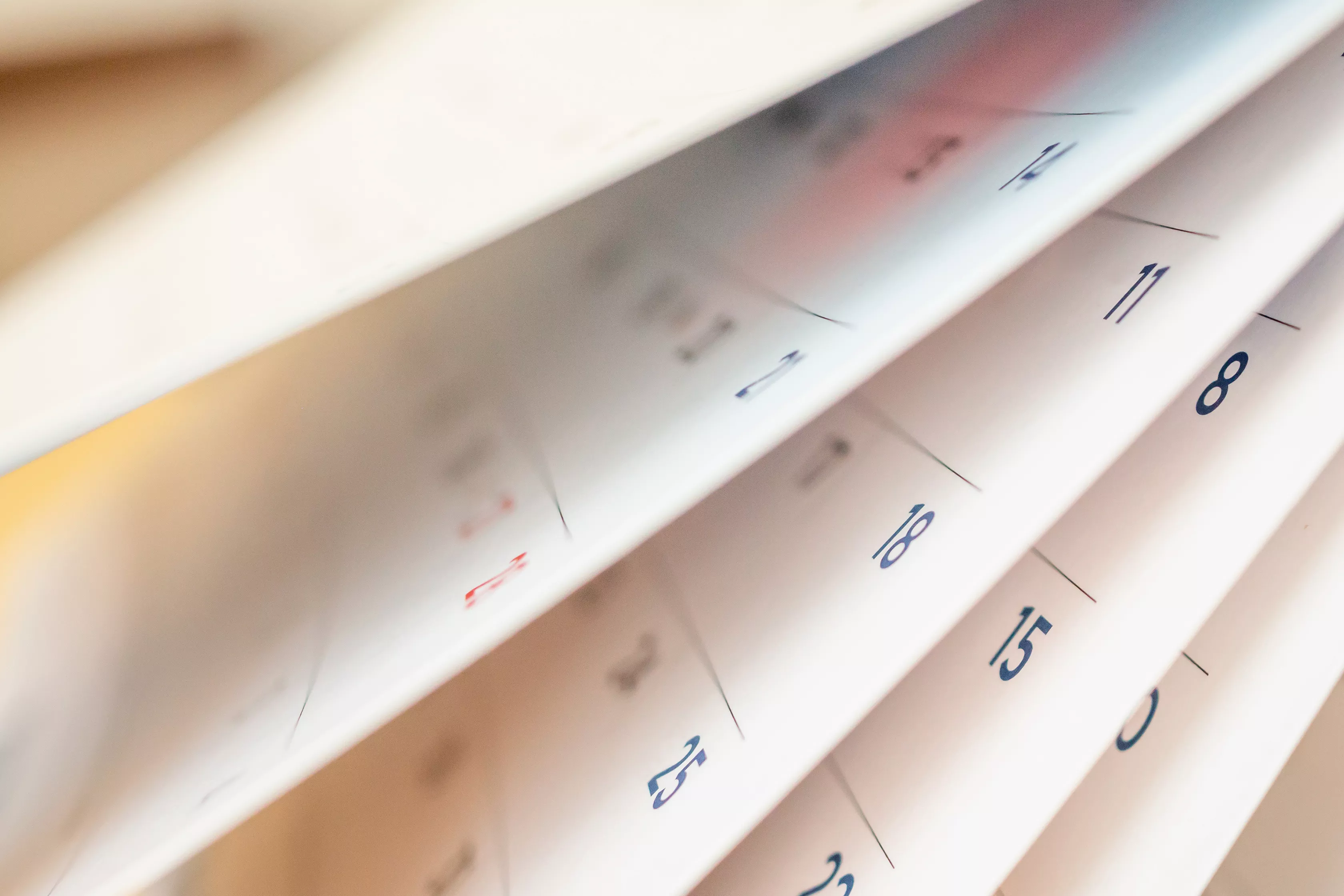ASMC calendar