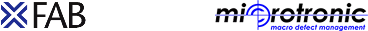 FOA XFAB Microtronic logos