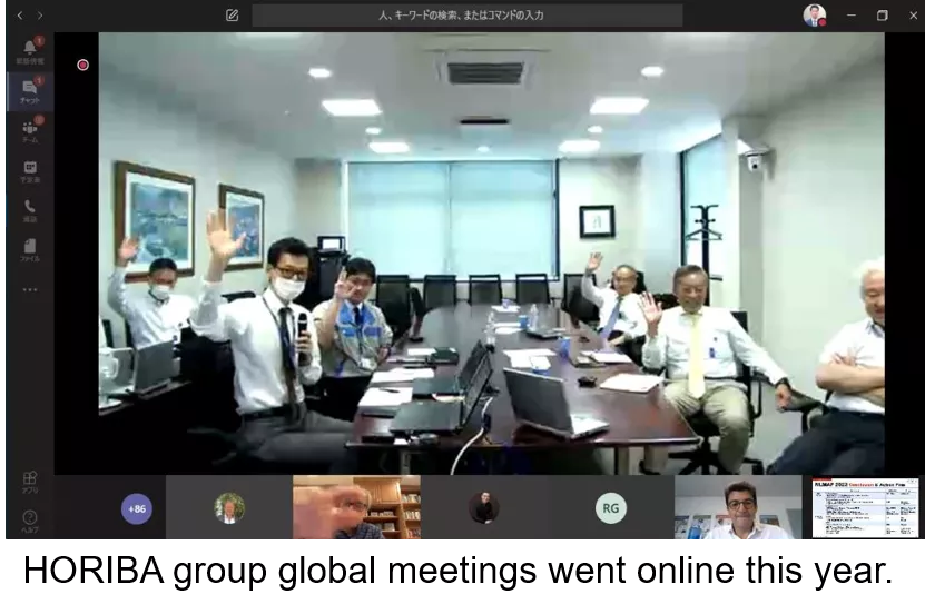 Horiba global meetings