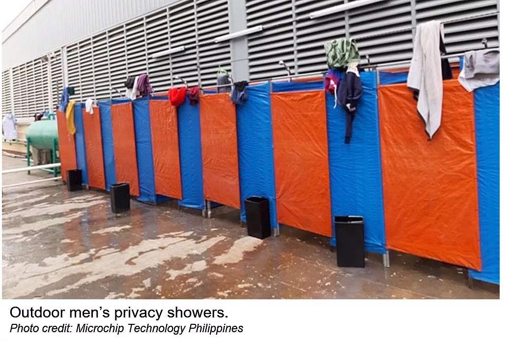 Microchip mens showers 3.1