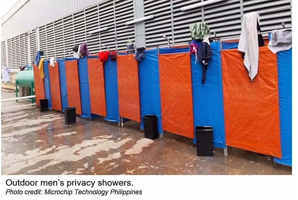 Microchip mens showers 3.1